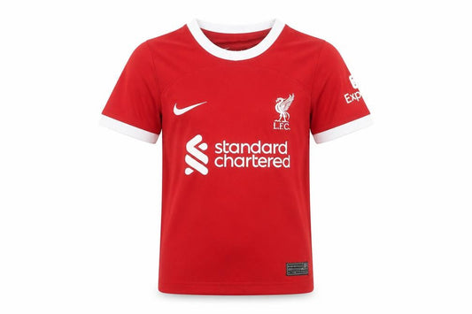 Nike Boys Red Liverpool FC Football Jersey T-Shirt 16 Years
