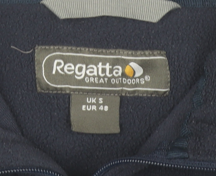 Regatta Men’s Blue Fleece 1/4 Zip Pullover Sweatshirt Size S