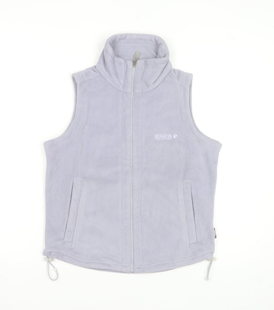 Regatta Women Grey Fleece Bodywarmer Waistcoat UK 10