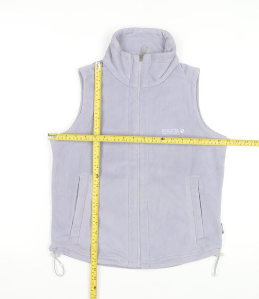 Regatta Women Grey Fleece Bodywarmer Waistcoat UK 10