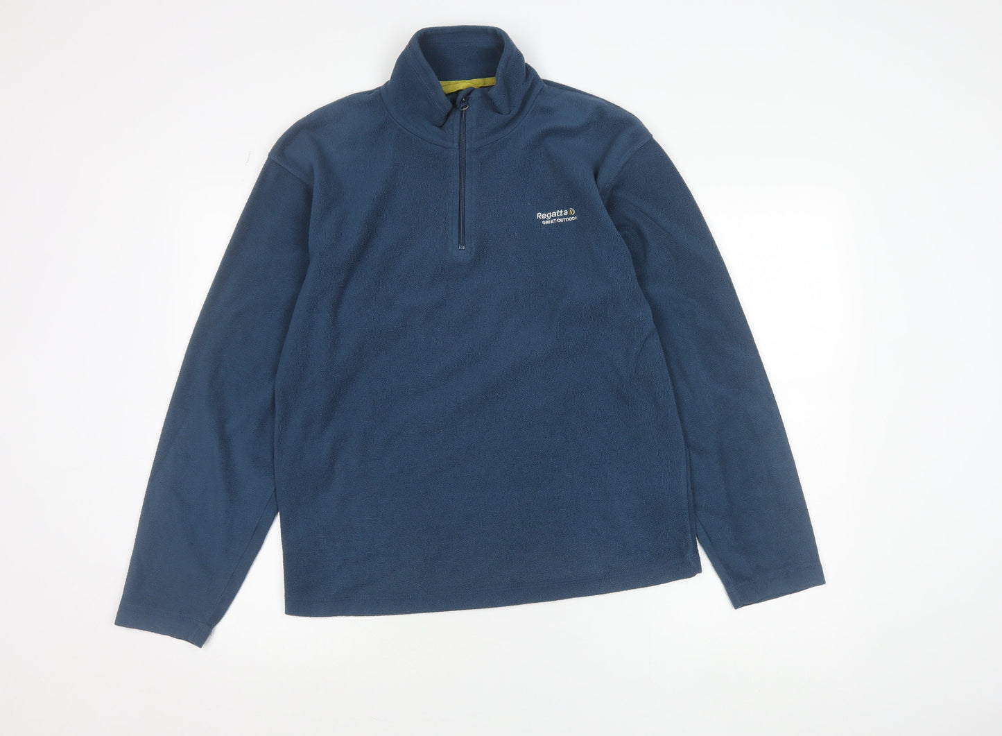 Regatta Men's Blue Fleece 1/4 Zip Pullover Sweatshirt Size S