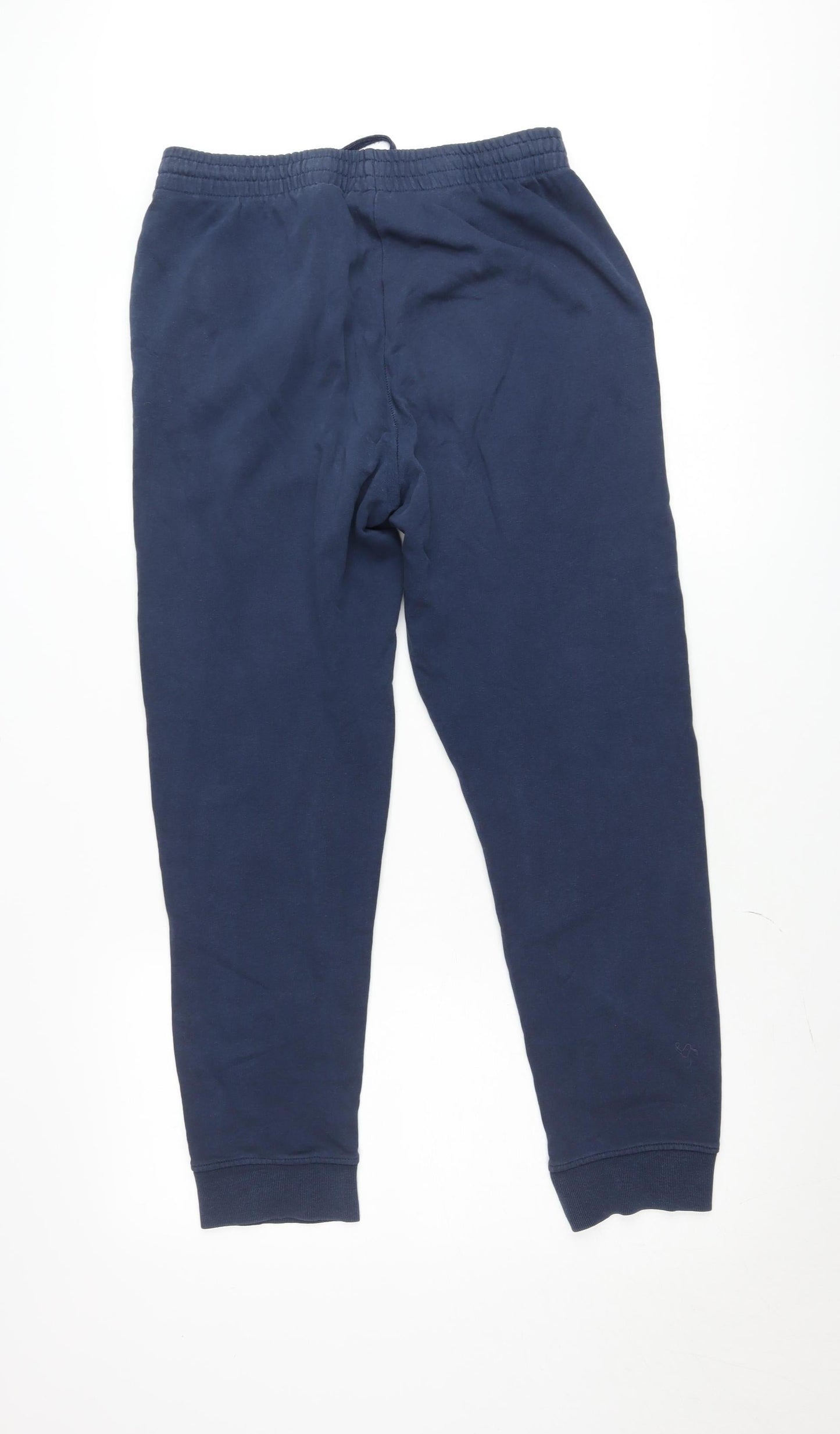 Kappa Men's Navy Small Jogger Sweatpants with Drawstring Waist