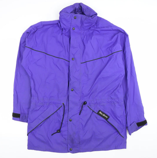 Peter Storm Womens Purple Waterproof Rain Coat Jacket L