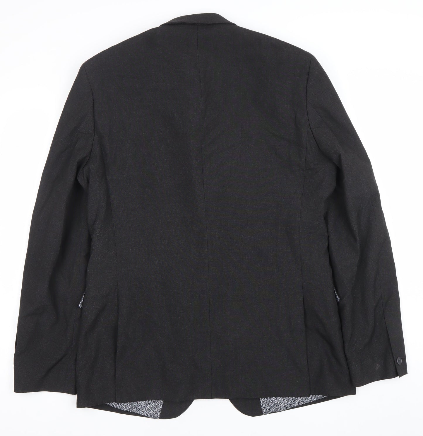 Red Herring Men's Grey 42L Long Fit Blazer Jacket