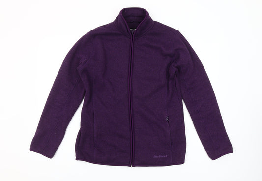 Peter Storm Womens Purple Fleece Full Zip Jacket Size 12
