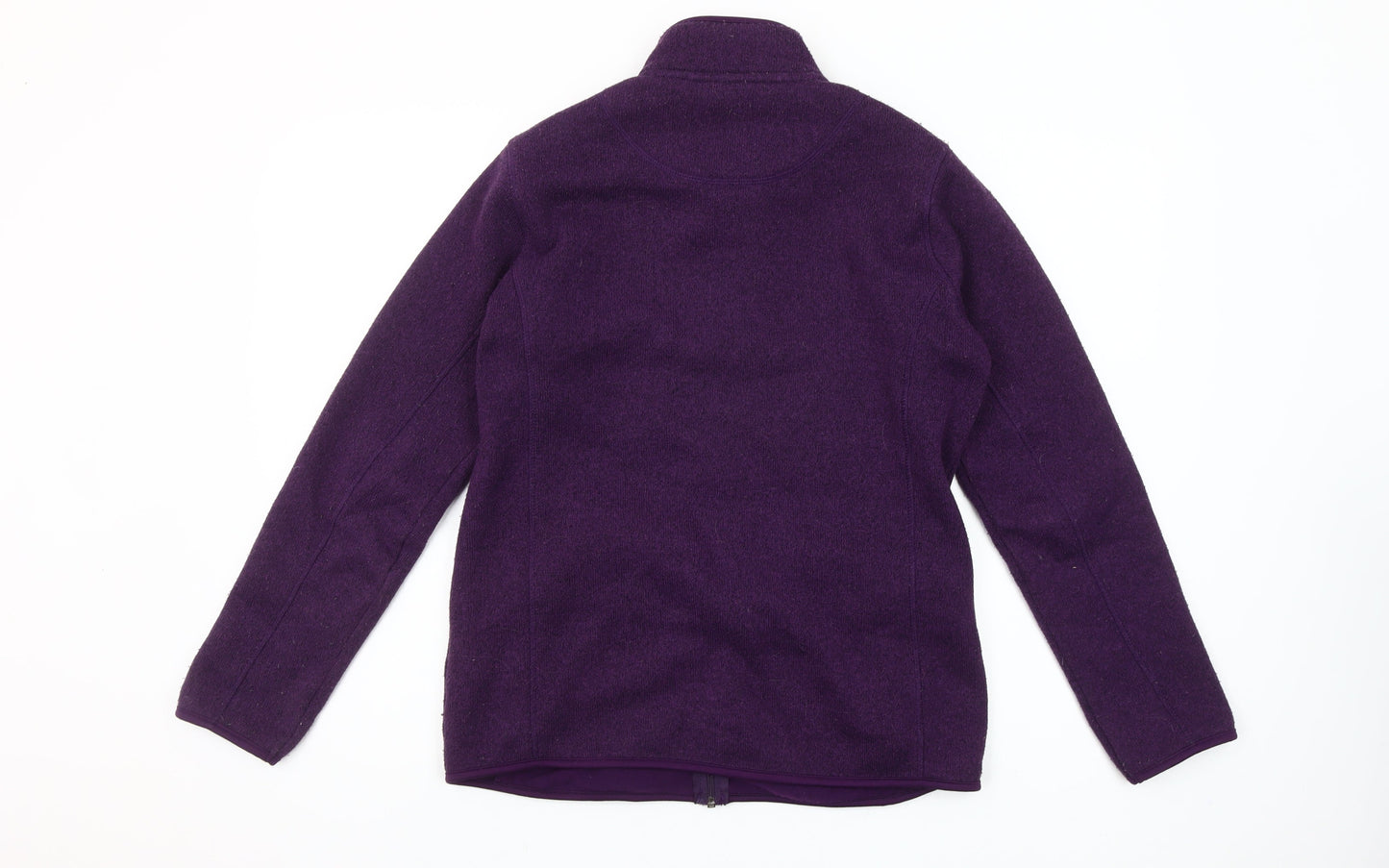 Peter Storm Womens Purple Fleece Full Zip Jacket Size 12