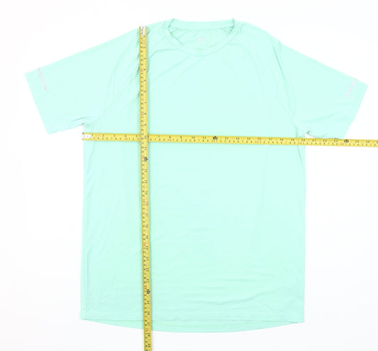 Dunnes Stores Men's Green Medium Athletic T-Shirt Lightweight Activewear