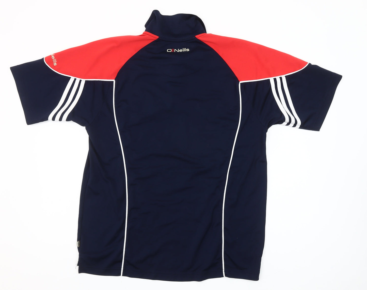 O’Neills Men’s Blue Red Collared Rugby Polo Shirt L Sports Top