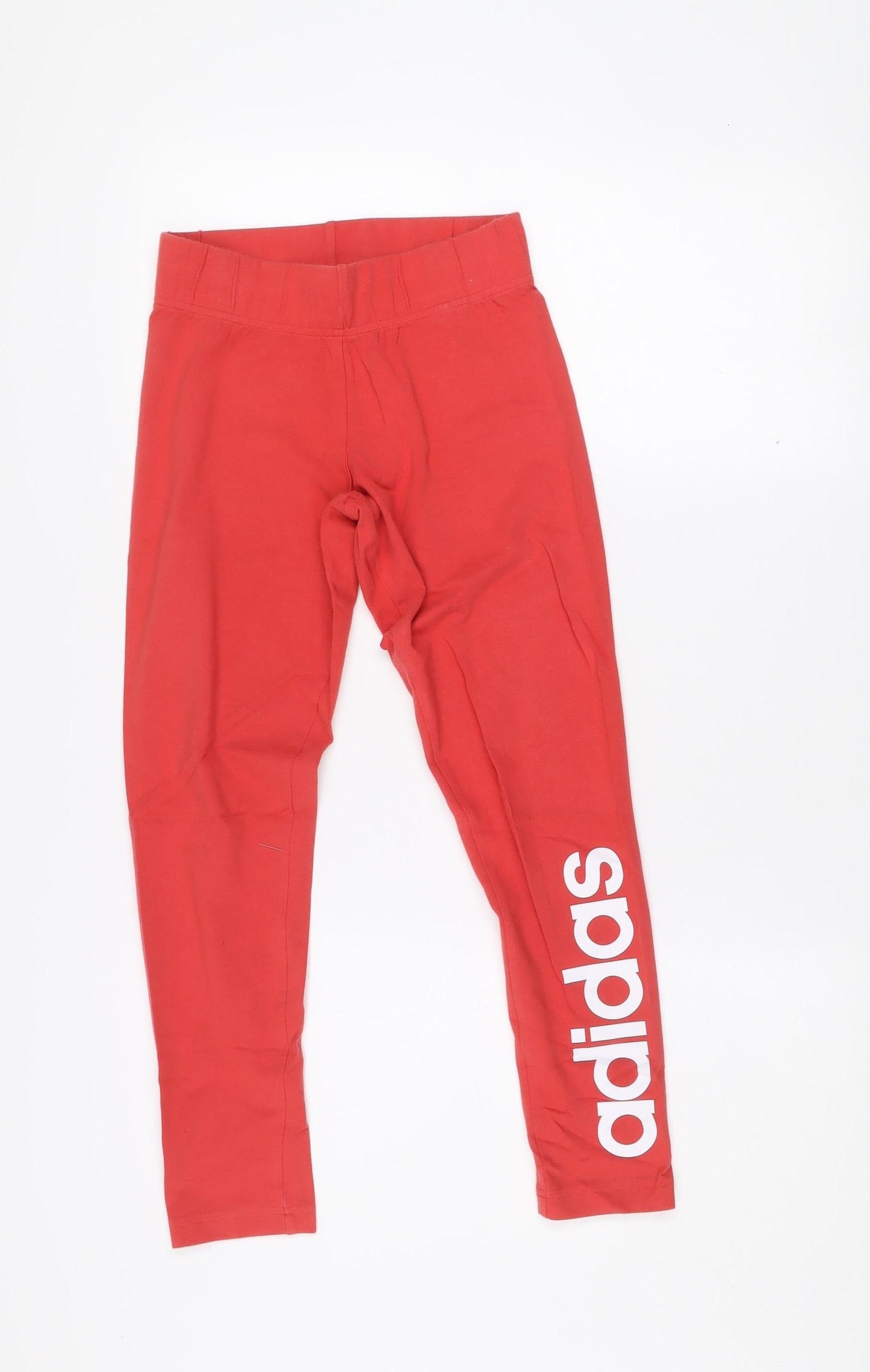 Adidas Women's Red XS Leggings Slim Fit Elastic Waist Activewear