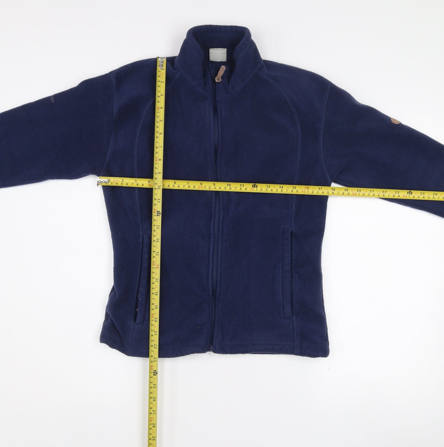 Trespass Women's Blue Fleece Jacket Size 12 Full Zip Outdoor Coat