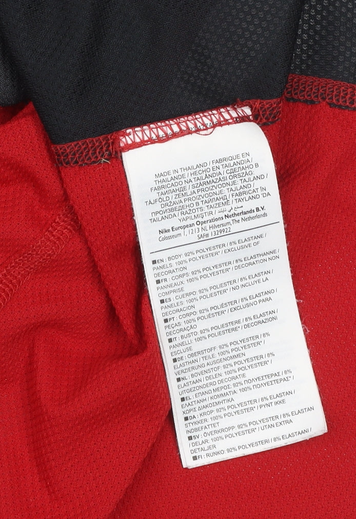 Nike Men's Red Dri-Fit Running Sleeveless Tank Top Size S