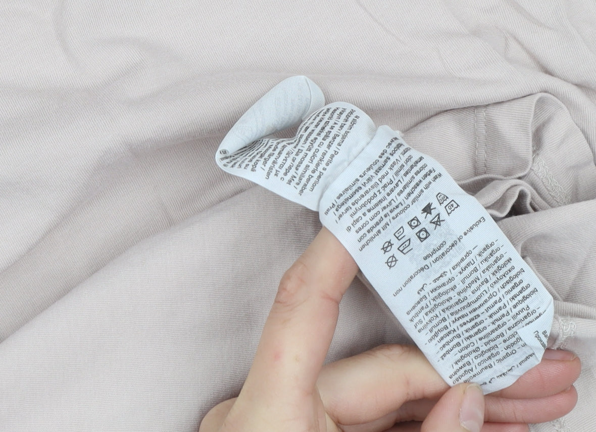 Jack & Jones Men's Beige Short Sleeve Crew Neck Regular Fit T-Shirt M