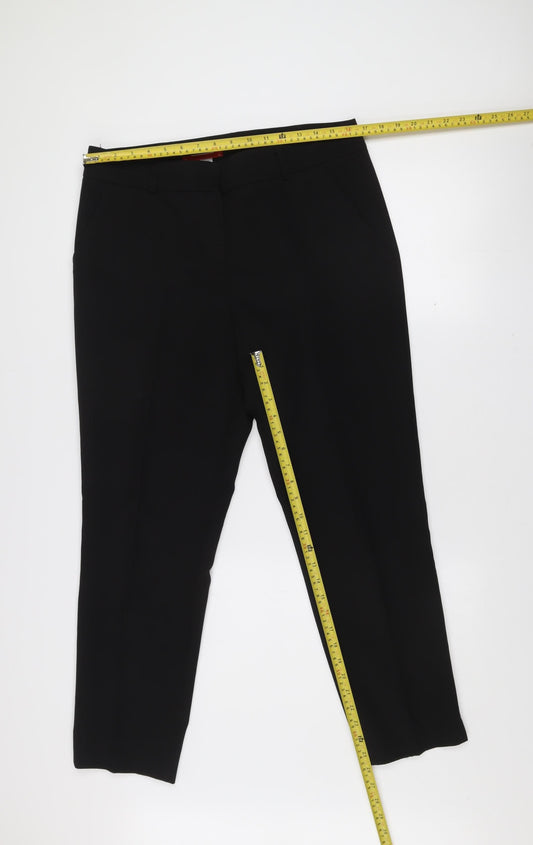 Christopher Wren Women’s Black Regular Fit Trousers Size 14 Workwear