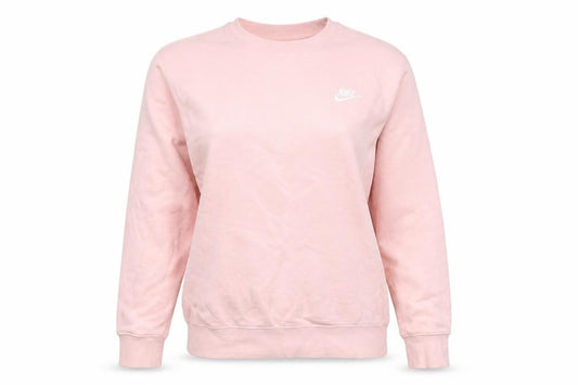 Womens UK S Regular Nike Pink Pullover Sweatshirt