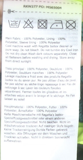 Regatta Boys Green & Yellow Hooded Waterproof Windbreaker Jacket 15-16 Years