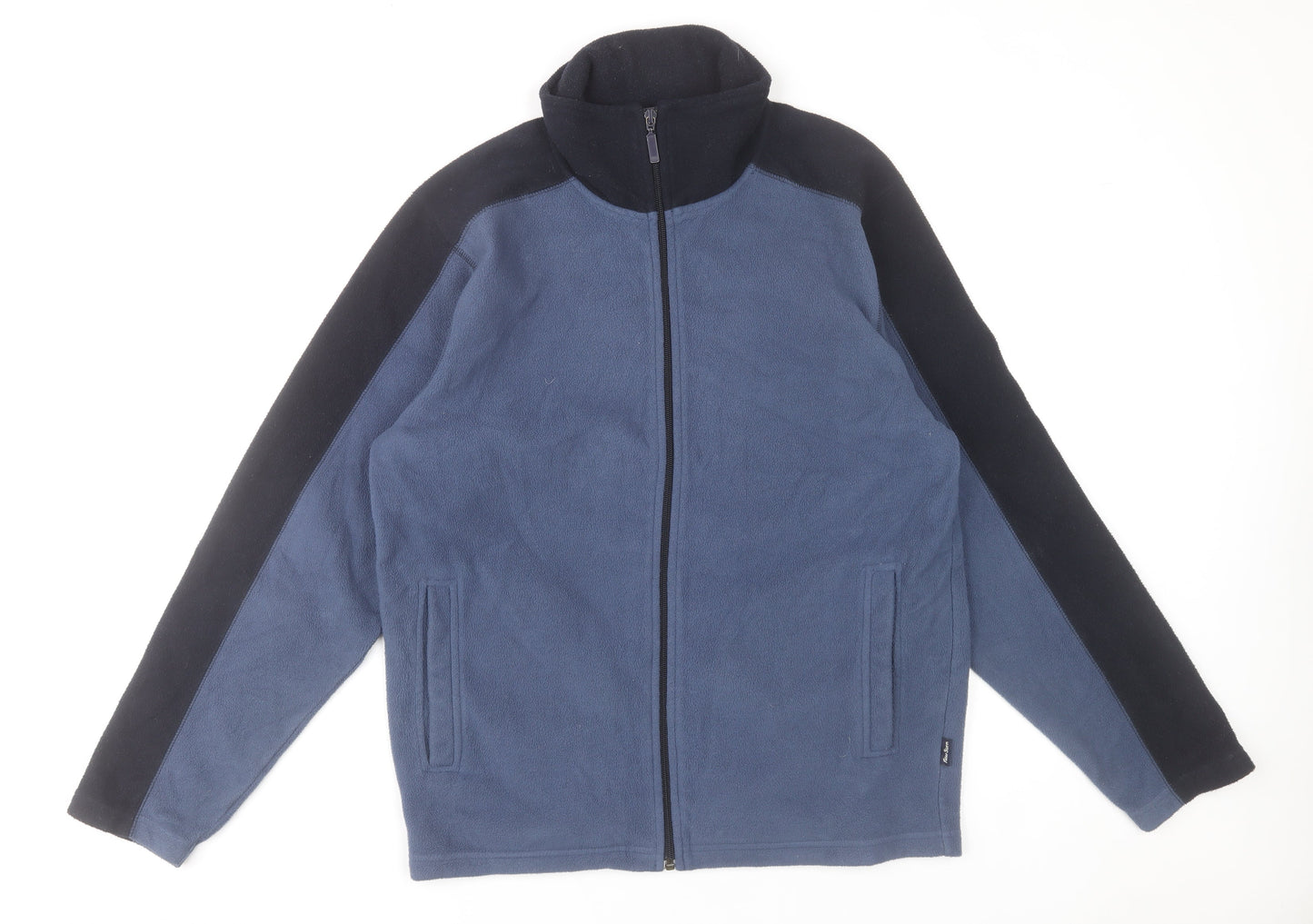 Peter Storm Men's Blue Fleece Full Zip Jacket Size S