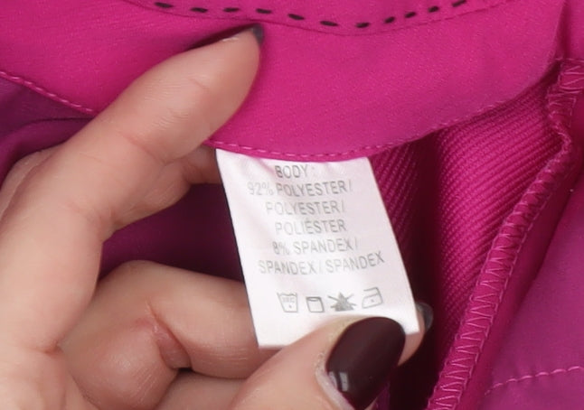 Fairway & Greene Women's Pink Bermuda Golf Shorts Size 8 Stretch