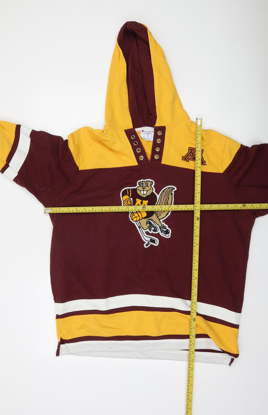 Champion Men’s Multicoloured XL Pullover Hoodie with College Hockey Logo