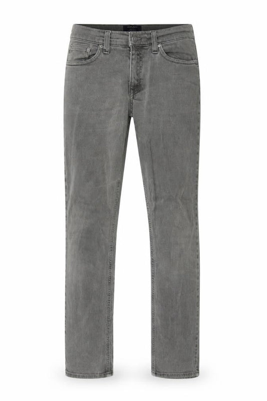 Front view of GANT Men’s Grey Slim Fit Audrey Jeans W29 L32