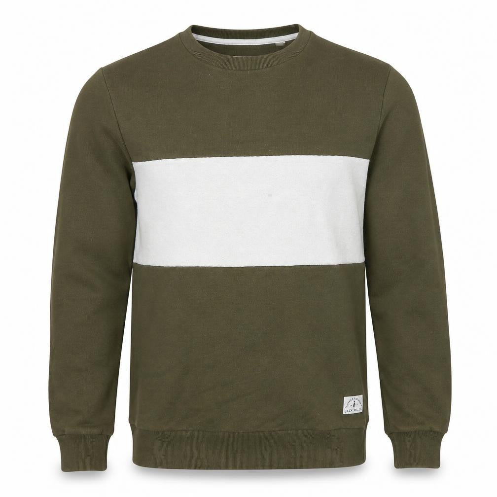 Mens UK S Classic Jack Wills Green Pullover Sweatshirt