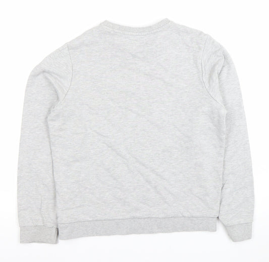 Firetrap Womens Grey Crew Neck Pullover Sweatshirt UK 8