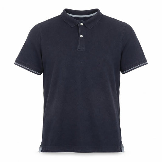 Paul Costelloe Living Men's Black Cotton Polo Shirt Size L