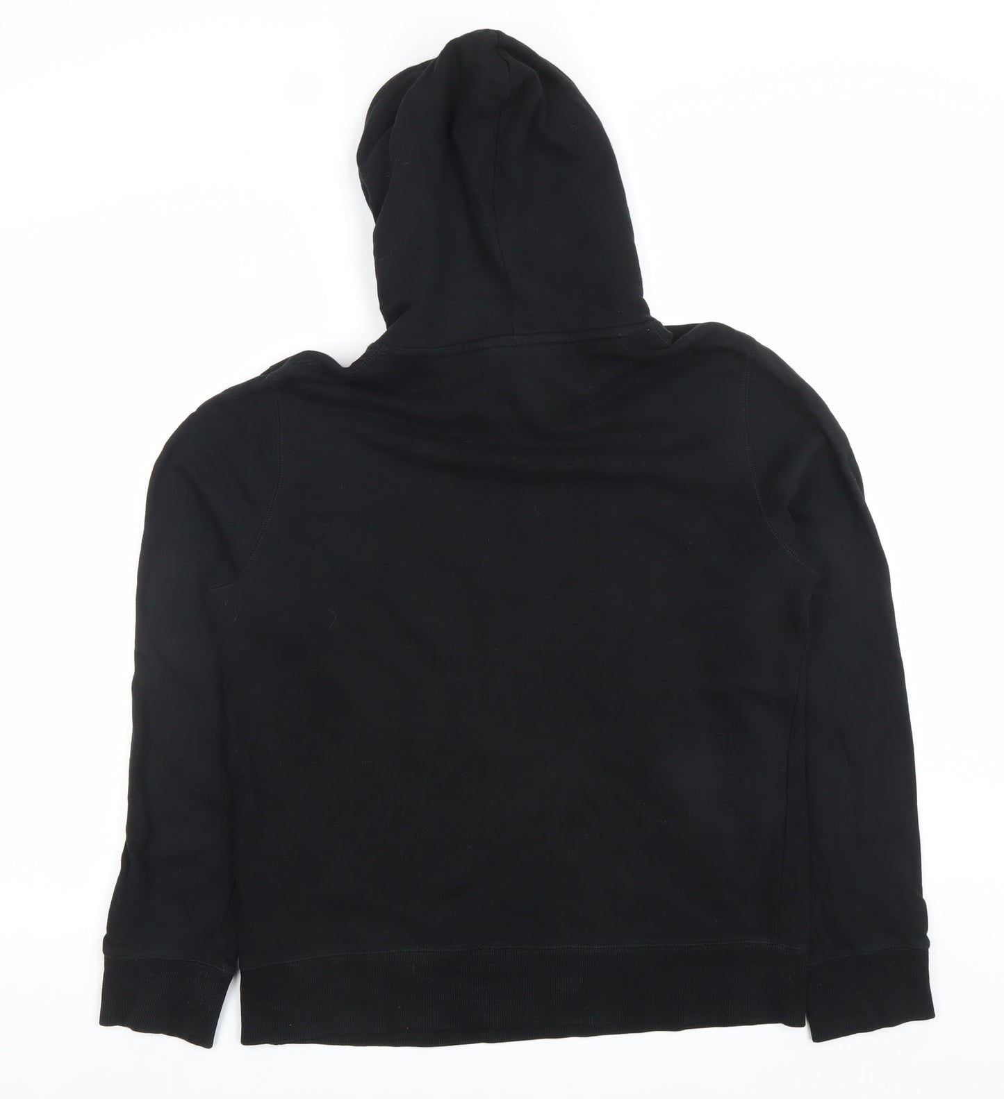 Dickies Men's Black Pullover Hoodie L Logo Sweatshirt