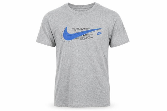 Mens UK Size S Nike Grey  Cotton T-Shirt