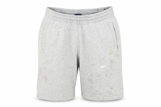 Nike Men's Grey M Sweat Shorts Casual Elastic Waist Logo