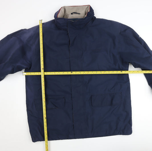 Regatta Men's Blue XL Waterproof Outdoor Rain Jacket