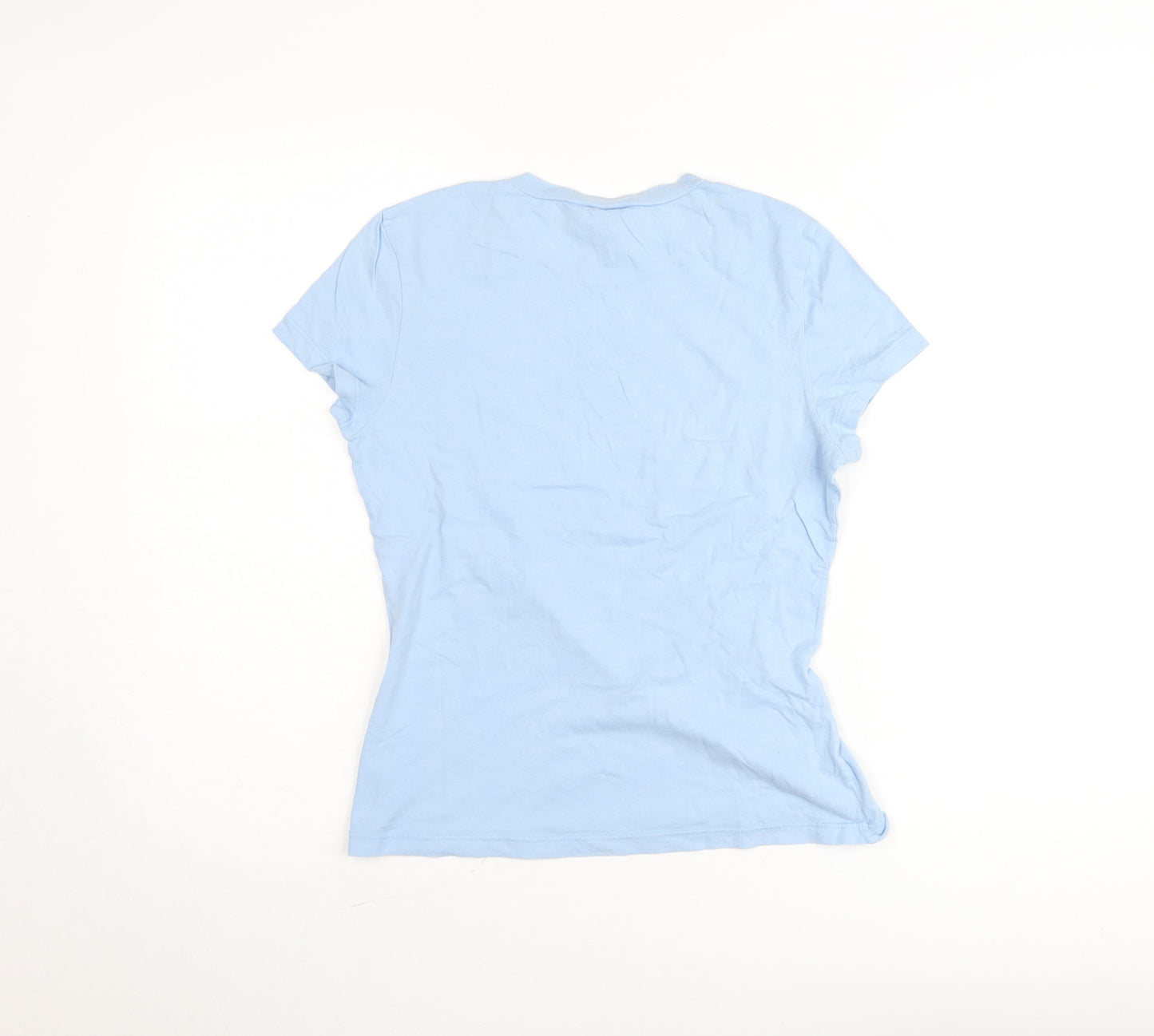 Levi's Womens Blue Basic Cotton Short Sleeve Crew Neck T-Shirt Size S