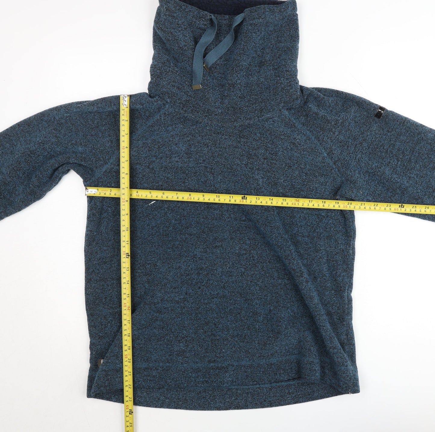 Regatta Men’s Blue Fleece Pullover High Neck Sweatshirt Size L