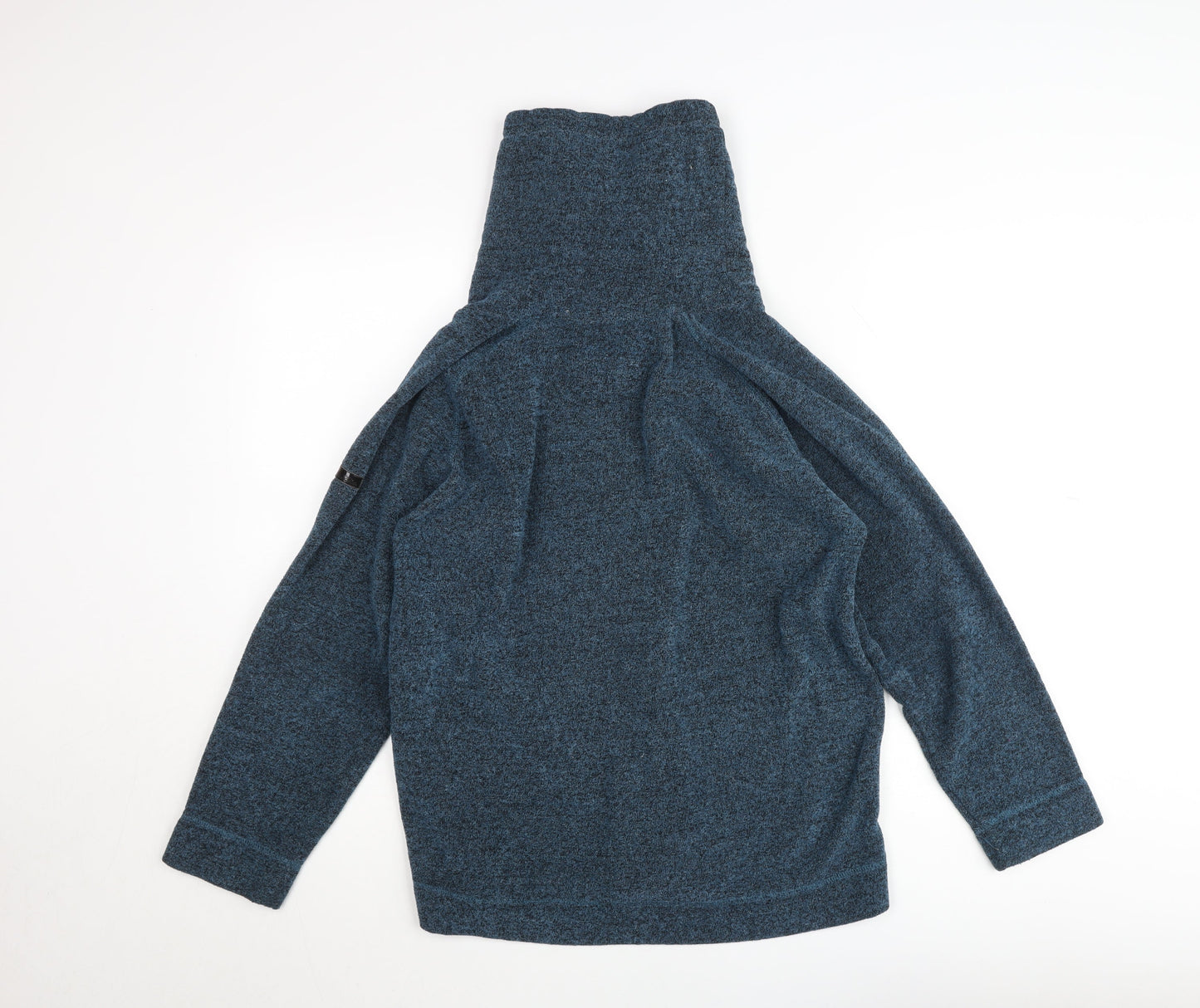 Regatta Men’s Blue Fleece Pullover High Neck Sweatshirt Size L