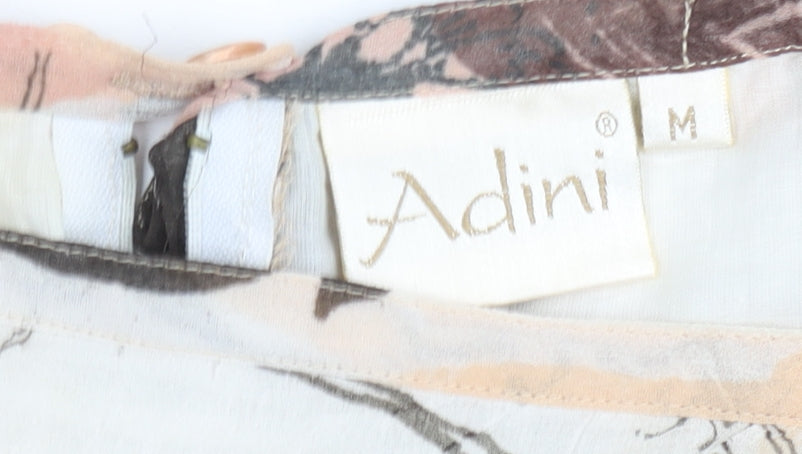 Adini Women’s Multicoloured Midi A-Line Floral Skirt Size M