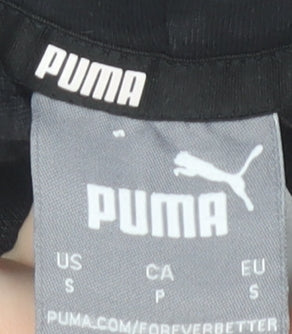 Puma Women's Black Pullover Hoodie Size S Cotton Blend