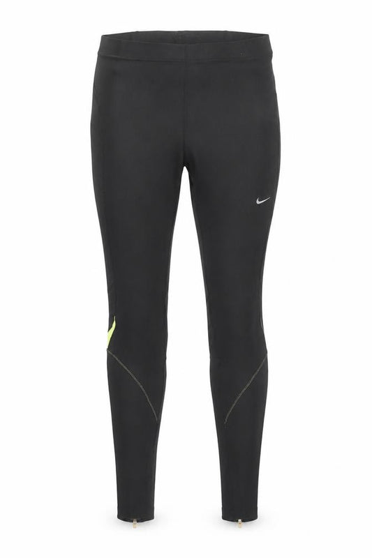 Nike Women's Black Fit Dry Running Leggings UK 12-14