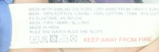 Fat Face Girls Multicoloured 10-11 Years A-Line Cotton Checked Skirt