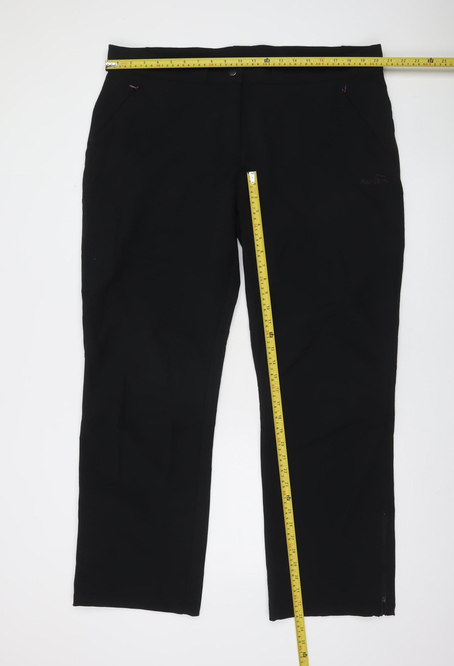 Peter Storm Women’s Black Stretch Outdoor Trousers Size 20