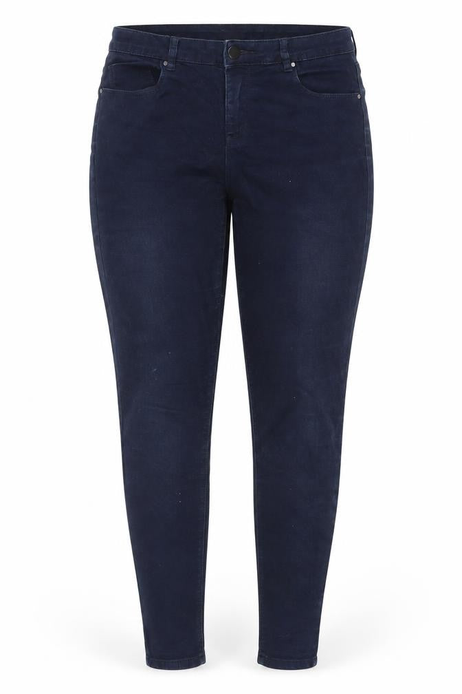 Front view of St. Bernard for Dunnes Stores Women's Blue, size 12, Skinny Jeans