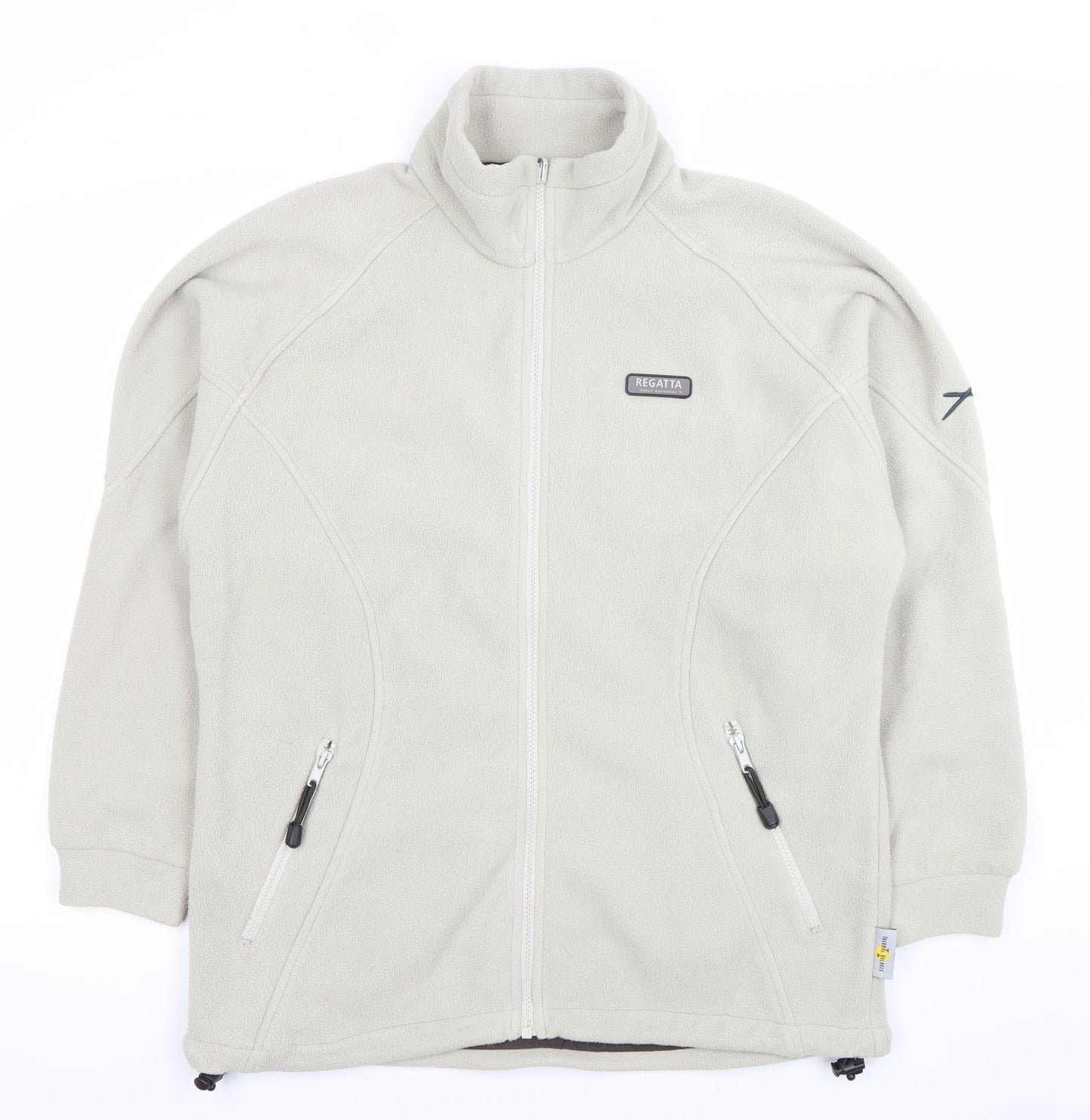 Regatta Womens Beige Fleece Full Zip Jacket UK 10