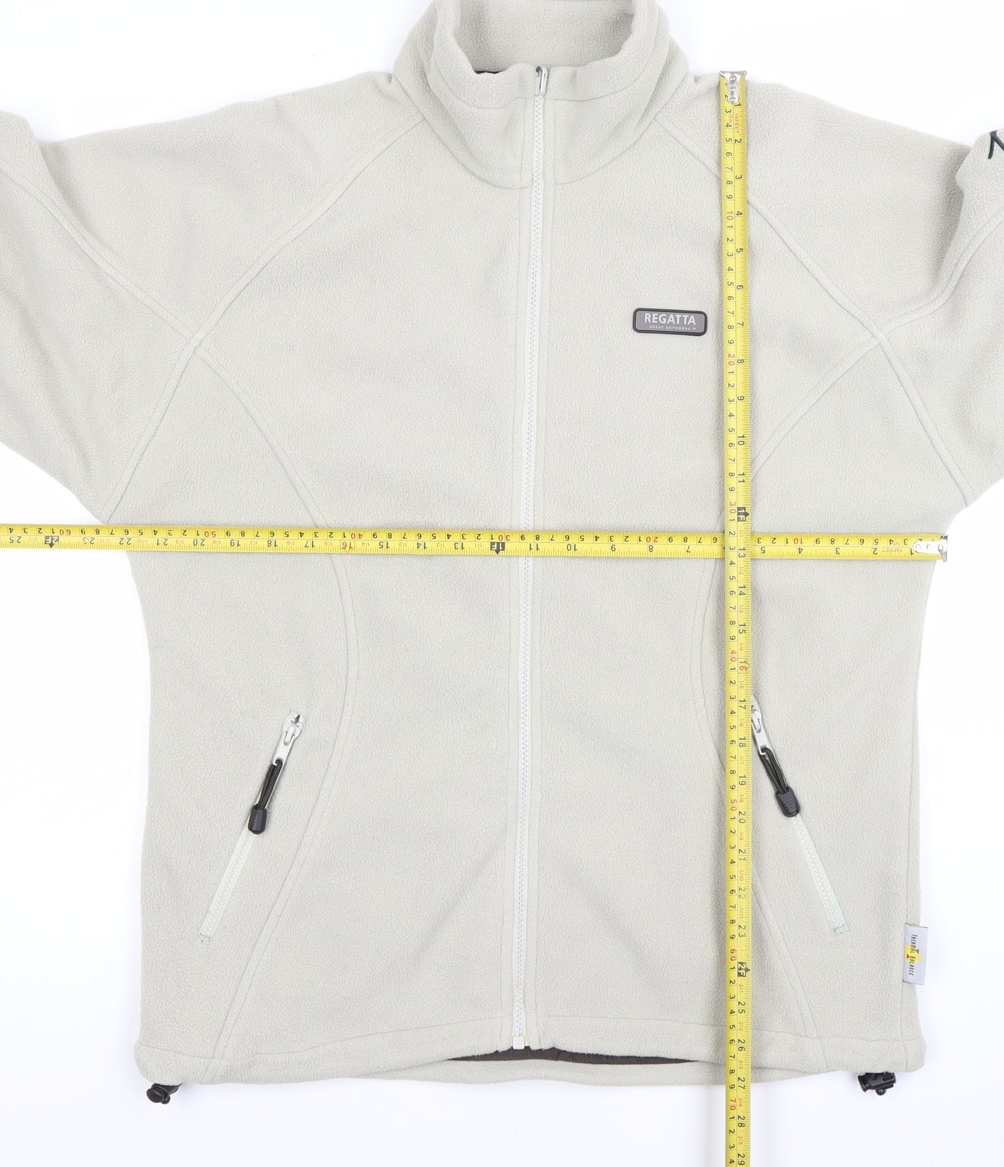 Regatta Womens Beige Fleece Full Zip Jacket UK 10