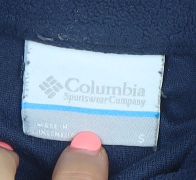 Columbia Women’s Blue Fleece 1/2 Zip Jacket Size S Regular Fit