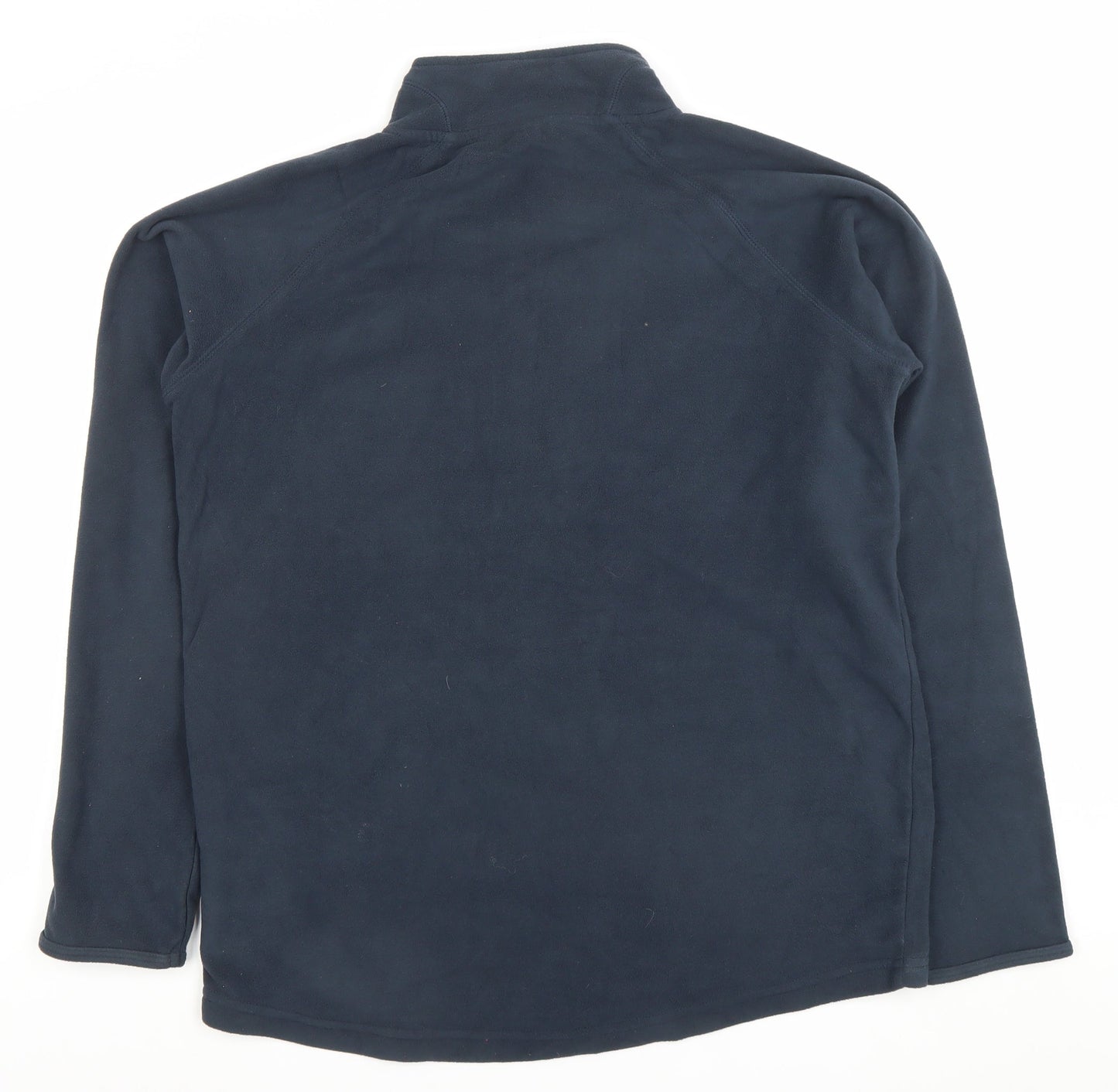 Peter Storm Men’s Blue Fleece Sweatshirt M 1/4 Zip Pullover Outdoor