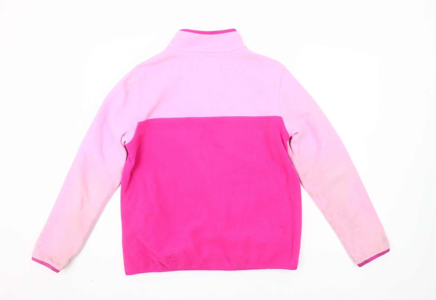 Lands' End Women's Pink Fleece Pullover Sweatshirt Size S