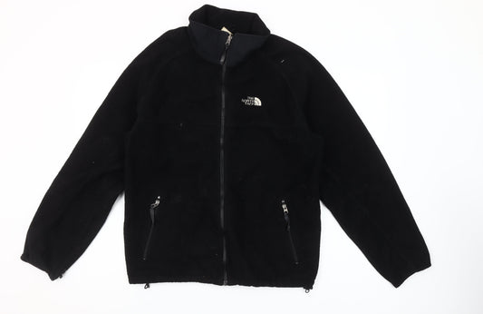 The North Face Men's Black Fleece Full Zip Outdoor Jacket Size M