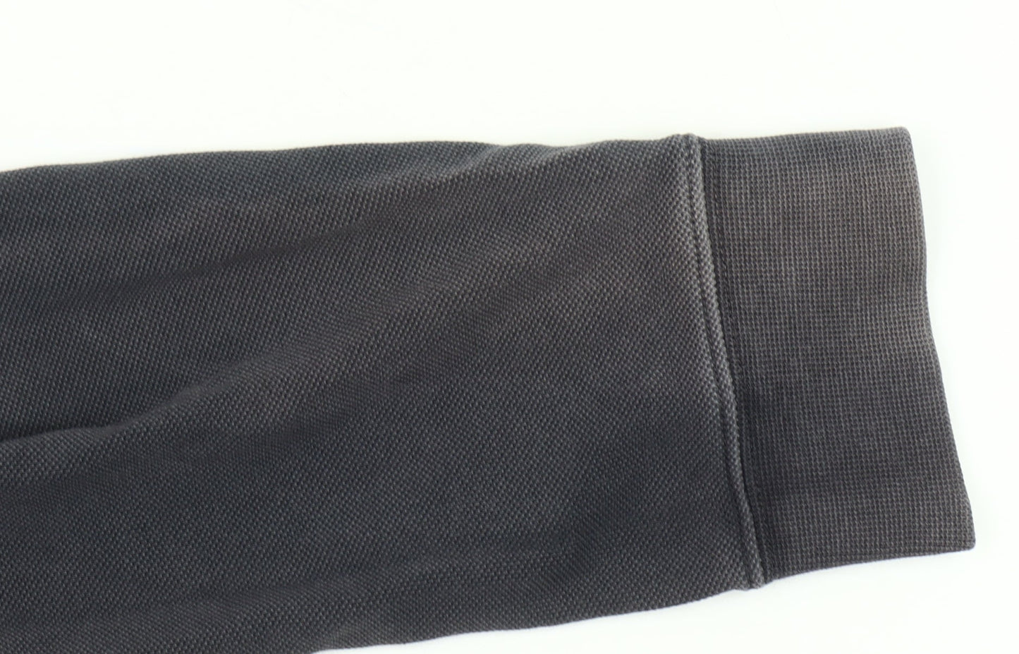 Lacoste Men’s Black Full Zip Hoodie Size L Cotton Regular Fit