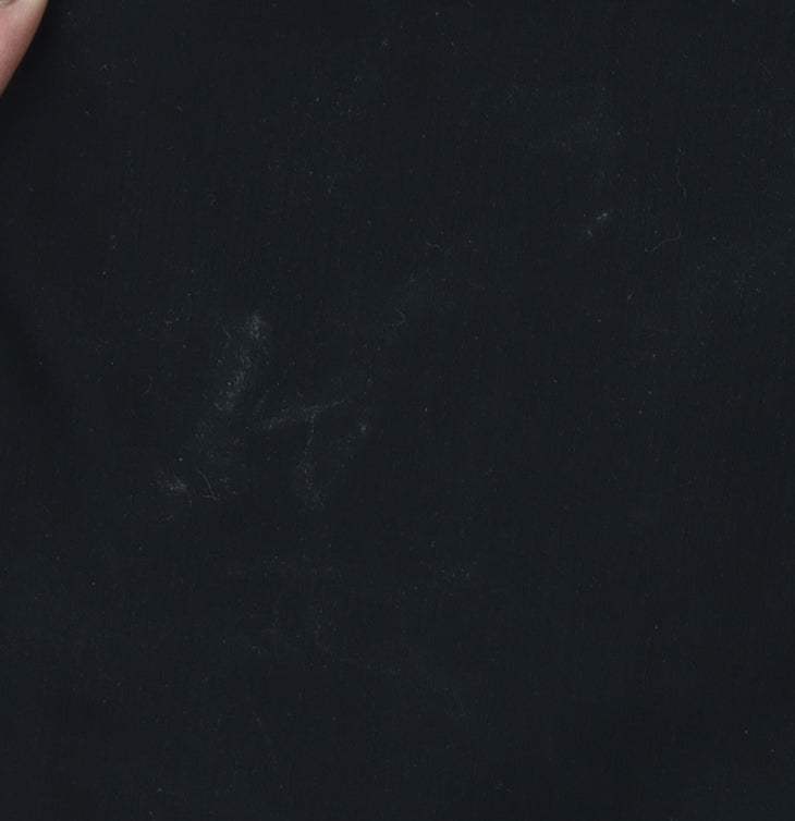 Boden Women's Black Slim Cropped Stretch Cotton Trousers Size 10R