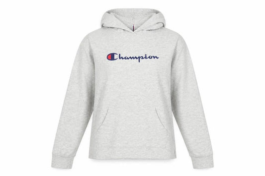 Womens UK M Regular Champion Grey Pullover Hoodie