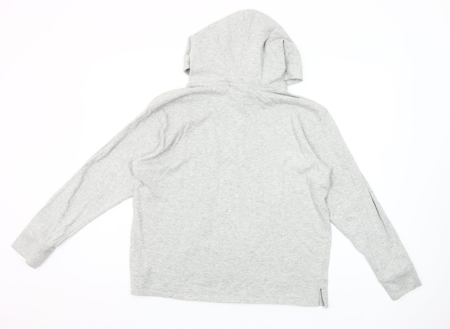Champion Women's Grey Pullover Hoodie M 100% Cotton Athleticwear