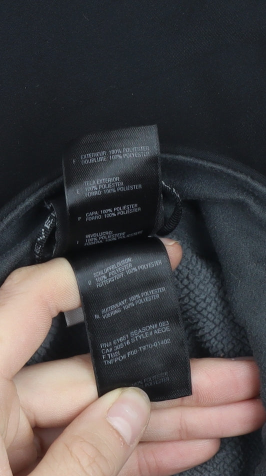 The North Face Womens XS Black Soft Shell Windproof Jacket